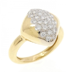 Nhẫn kim cương 750YG/750WG