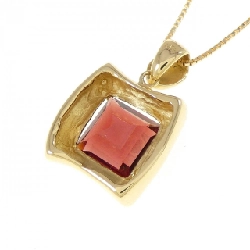 K18YG Garnet Necklace - Hàng hiệu Authentic 858689