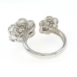 Nhẫn kim cương hoa K18WG 1.06CT - Hàng hiệu Authentic 852815