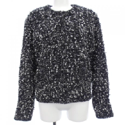 【Mã giảm giá】Áo khoác không cổ CHANEL