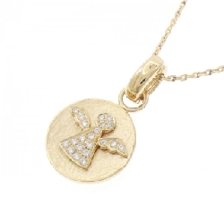 K18YG Thiên thần Dây chuyền Kim cương - Hàng hiệu Chính hãng 861402