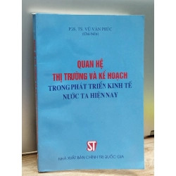 Quan hệ thị trường và kế hoạch trong phát triển kinh tế nước ta hiện nay - Pgs. Ts. Vũ Văn Phúc