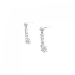 Bông tai kim cương hoa PT900 0.40CT - Hàng hiệu Chính hãng 868293