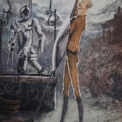 (1961) Don Quichotte - M. De Cervantes minh hoạ GIANNI BENVENUTI - Don quixote,Don Quijote 291965