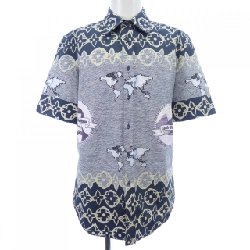 Áo sơ mi ngắn tay LOUIS VUITTON LV WAX - Hàng hiệu Authentic