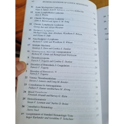 THE BETHESDA HANDBOOK OF CLINICAL HEMATOLOGY (2ND EDITION) - GRIFFIN RODGERS & NEAL YOUNG 120194