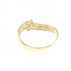 Nhẫn kim cương K18YG hoa 667274