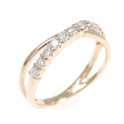 Nhẫn kim cương K18PG 0.32CT