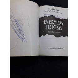 Everyday idioms mới 80% ố gấp bìa có viết lên bìa 2009 HCM2811 HỌC NGOẠI NGỮ 354658