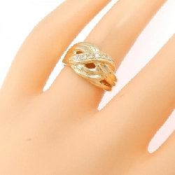 Nhẫn kim cương K18YG 0.12CT - Hàng hiệu Authentic 847834