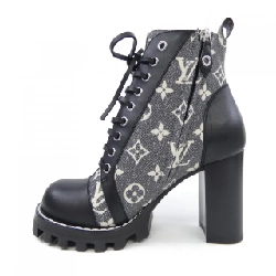 Giày boot LOUIS VUITTON Monogram Denim - Hàng hiệu Authentic 827932