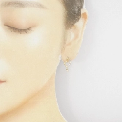 K18YG Bông tai kim cương hình trái tim 0.32CT - Hàng hiệu Chính hãng 871427