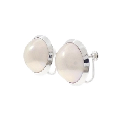 K14WG Mabe Pearl Earrings - Hàng hiệu Authentic 878047