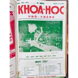 Khoa học phổ thông số 94 -105 ( trọn 12 số đóng chung bìa cứng ) 127134