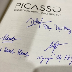 "PICASSO VÀ BỨC TRANH KHIẾN THẾ GIỚI SỬNG SỐT" *NXB OMEGA+ CÓ CHỮ KÝ DỊCH GIẢ *TẶNG QUÀ 0Đ 316902