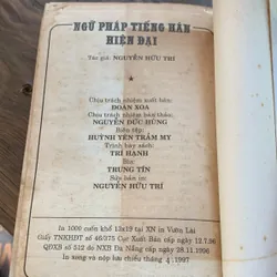 Thực hành ngữ pháp tiếng Hán hiện đại, Nguyễn Hữu Trí 706708