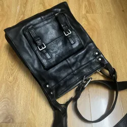 Túi nam sz 24*29*11 da mộc 2hand 934614