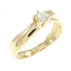 Nhẫn kim cương K18YG 0.20CT