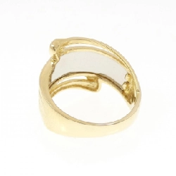 Nhẫn kim cương K18YG/PT900 0.02CT 668562