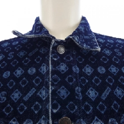 Áo khoác denim FLOCKED DENIM TRUCKER của SUPREME - Hàng hiệu Authentic 888215