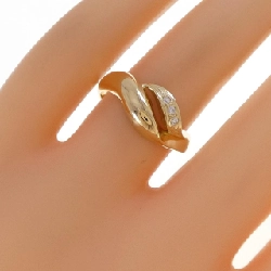 Nhẫn kim cương K18YG - Hàng hiệu Authentic 851134