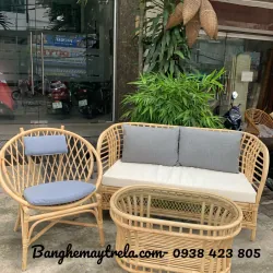 Bàn ghế mây tự nhiên 719069