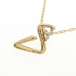 K18YG/750YG Dây chuyền kim cương 0.03CT - Hàng hiệu Chính hãng 863383