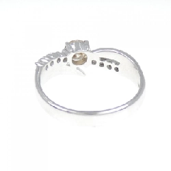 Nhẫn kim cương K18WG 0.456CT 671261