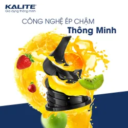 Máy ép chậm Kalite KSJ4415 siêu kiệt bã dễ tháo lắp vệ sinh 696974