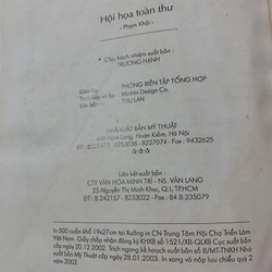Hội Họa Toàn Thư - Phạm Khải - Sách có chữ ký tác giả 542225