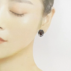 Khuyên tai Smoky Quartz George Jensen - Hàng hiệu Authentic 846069