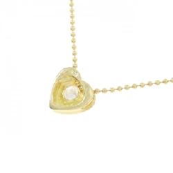 K18YG Dây chuyền kim cương hình trái tim 0.11CT - Hàng hiệu Chính hãng 863004