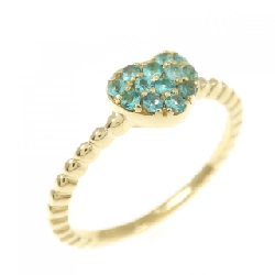 Nhẫn Tourmaline K18YG Hình Trái Tim 0.10CT - Hàng hiệu Chính Hãng