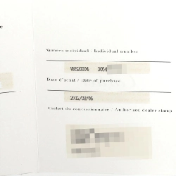 Cartier Baignoire SM PG/D WB520004 PG･RG Quartz - Hàng hiệu Authentic 876452