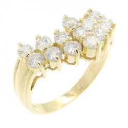 Nhẫn kim cương K18YG 1.06CT