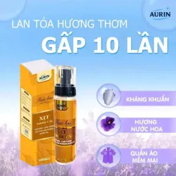 Nước Xịt Thơm Vải AURIN chai 200g Hương Thiên Nhiên Giúp Làm Thơm, Khử Mùi Âm Mốc Hiệu Quả 1025411