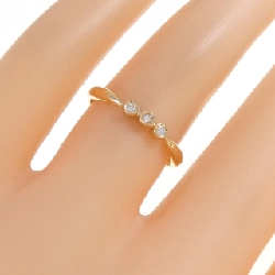 Nhẫn kim cương K18YG 667189