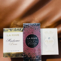 Nước hoa Pháp La Rive Madam in Love/ Touch/ Pearl - fullsize 100ml - Mới - Sang trọng