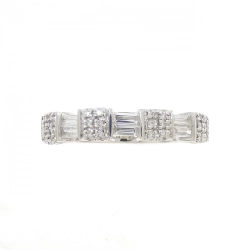 Nhẫn kim cương K18WG 0.36CT - Hàng hiệu Authentic 851782