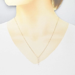 Dây chuyền kim cương K18YG 0.20CT - Hàng hiệu Chính hãng 866855