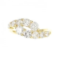 Nhẫn kim cương K18YG 1.02CT 670511