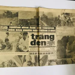 Báo Miền Nam xưa trắng đen như hình phát hành thứ 5 ngày  10/04/1975  752744