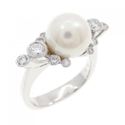 Nhẫn ngọc trai Akoya 9.1mm - Hàng hiệu Authentic của George Jensen