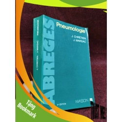 (TẶNG BOOKMARK) Pneumologie mới 90%
