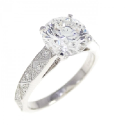 Nhẫn chữ ký Lawrence Graph 1.51CT F VVS1 - Hàng hiệu Authentic