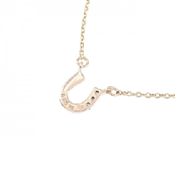 K10PG Nhẫn hình móng ngựa - Dây chuyền kim cương hàng hiệu chính hãng 862011