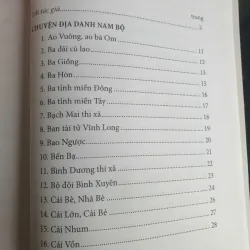 Sách Chuyện Địa Danh Và Chữ Nghĩa Nam Bộ - Huỳnh Công Tín mới 90% 674335