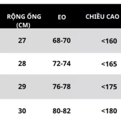 Quần Jeans Thêu Logo Ống Cong Rộng 1005534