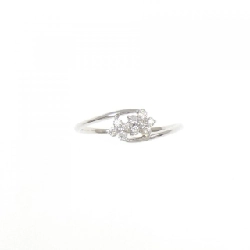 Nhẫn kim cương hoa PT950 0.20CT 666292