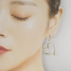 K14YG/K14WG Bông tai hình trái tim - Hàng hiệu Chính hãng 863317